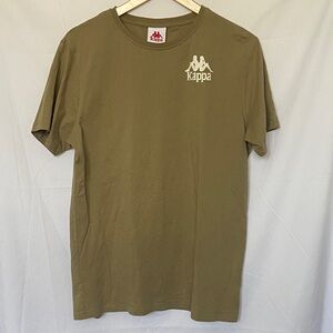 Kappa Men's Khaki Short Sleeve Tee